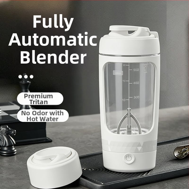 Cana de amestecare Tritan, 600 ml, reîncărcabilă, electrică – amestec automat pentru cafea