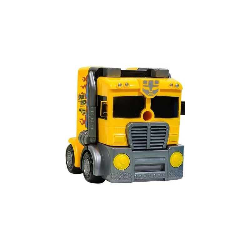Ascutitor de creioane manual Tengao Truck, cu personajul Optimus Prime — design desen animat pentru copii