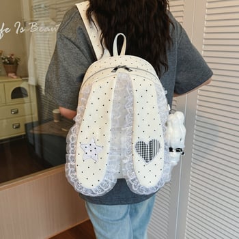 Rucsac feminin modern, casual, cu design unic și textură, model nou, vară 2026