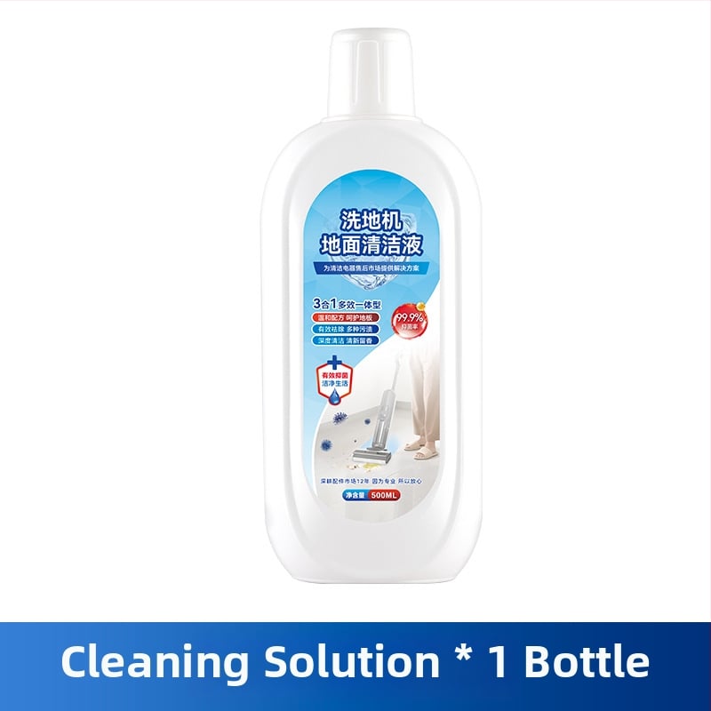 Compatibil cu accesoriile pentru Tineco Station Pod de curățare a podelei: perie rotativă, filtru, element de filtrare și lichid de curățare.