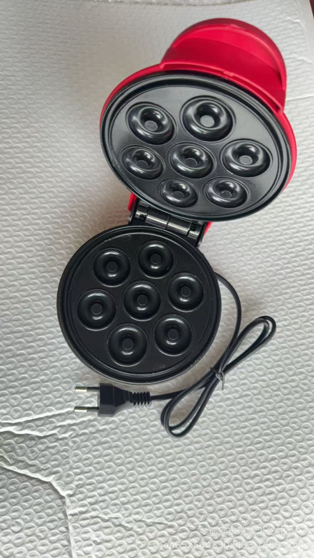 Mașină de gofre electrică portabilă pentru uz casnic, mini, inimă rotundă pentru clătite