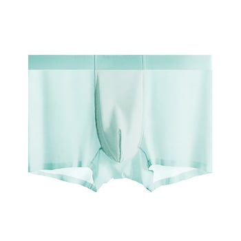 Boxer briefs pentru bărbați, fără cusături, din ice-silk, respirabile, antibacteriene, uscare rapidă, vară, 7A