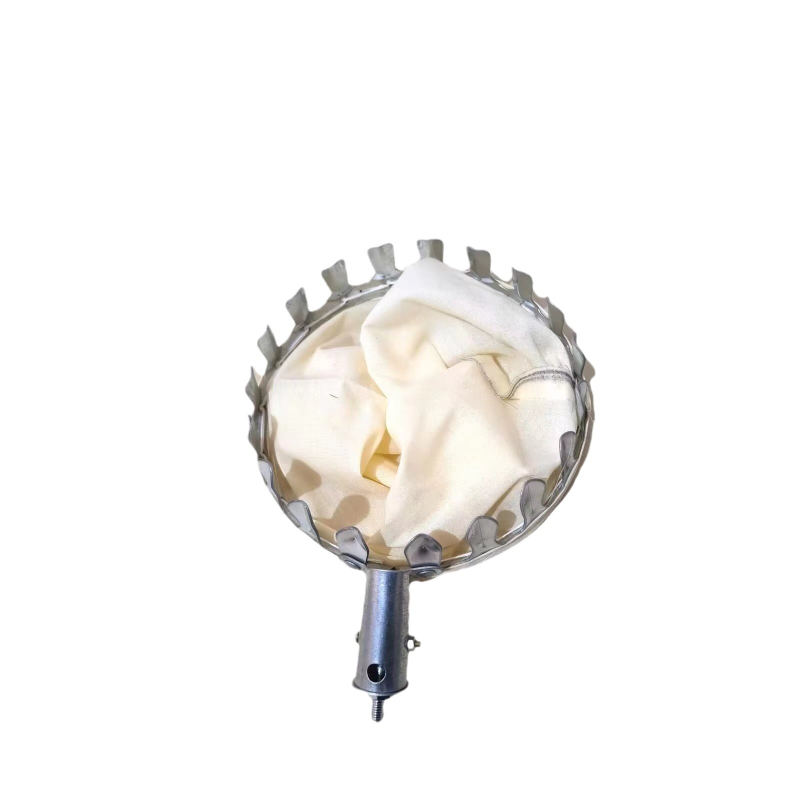 Culegător de fructe din metal cu husă din pânză, pentru recoltare la înălțime, unealtă de grădină portabilă