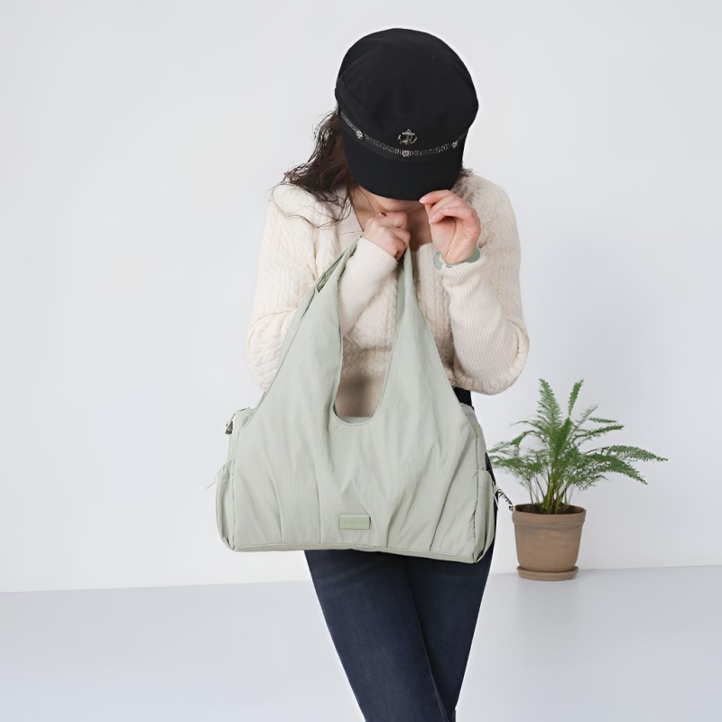 Geantă tote cu mai multe compartimente pentru femei, simplă și elegantă, de umăr sau subraț, pentru uz zilnic, călătorii și geantă de mamă
