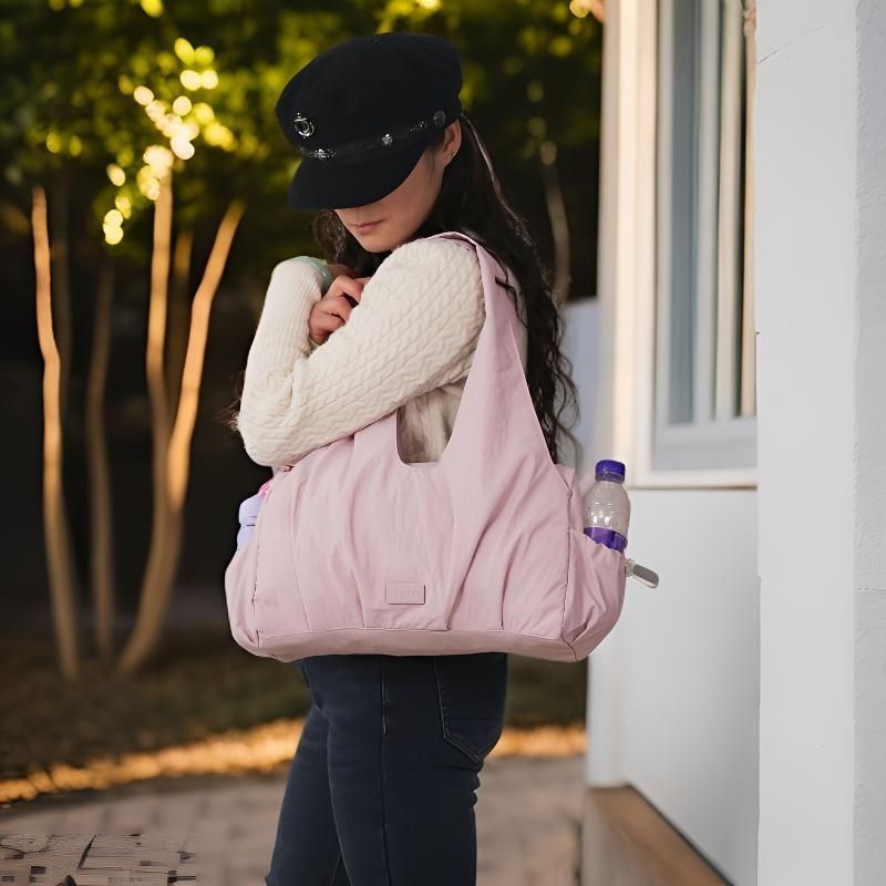 Geantă tote cu mai multe compartimente pentru femei, simplă și elegantă, de umăr sau subraț, pentru uz zilnic, călătorii și geantă de mamă