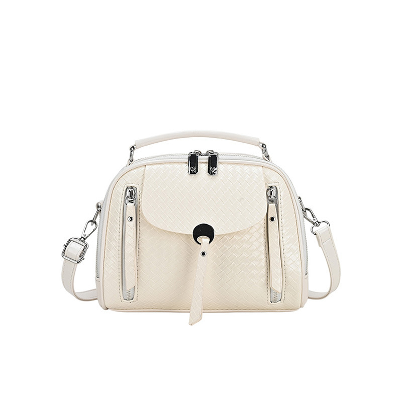 Geantă de umăr pentru femei, elegantă, în stil satchel retro, cu capacitate mare