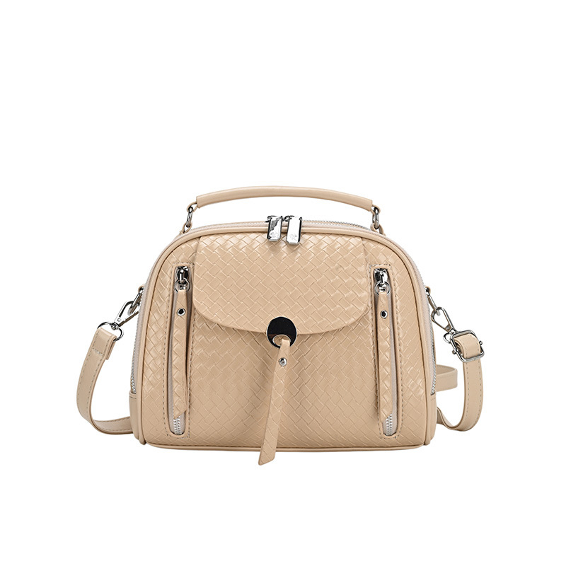 Geantă de umăr pentru femei, elegantă, în stil satchel retro, cu capacitate mare