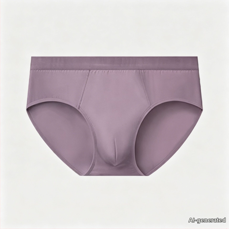 Pánske priedušné nohavičky so stredným pásom z čistej bavlny, ľahký úplet