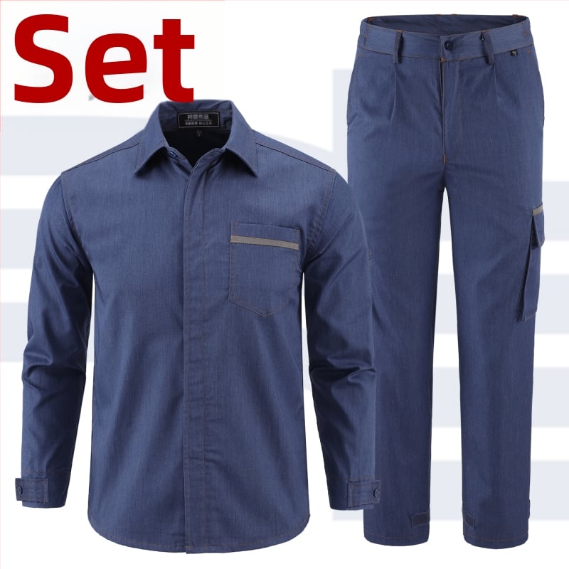 Set uniform de lucru pentru electricieni, vară, anti-static, îmbrăcăminte de protecție durabilă.