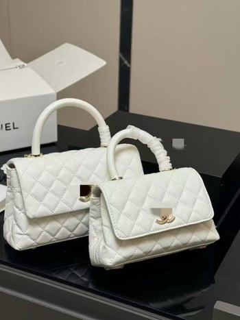 Geantă mini din piele de kavijar, cu lanț, elegantă pentru femei, design exclusivist, versatilă crossbody