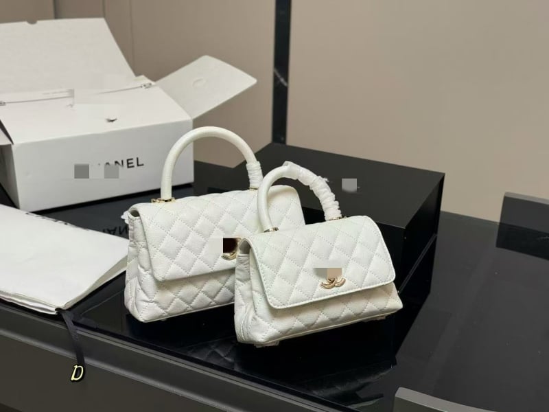Geantă mini din piele de kavijar, cu lanț, elegantă pentru femei, design exclusivist, versatilă crossbody