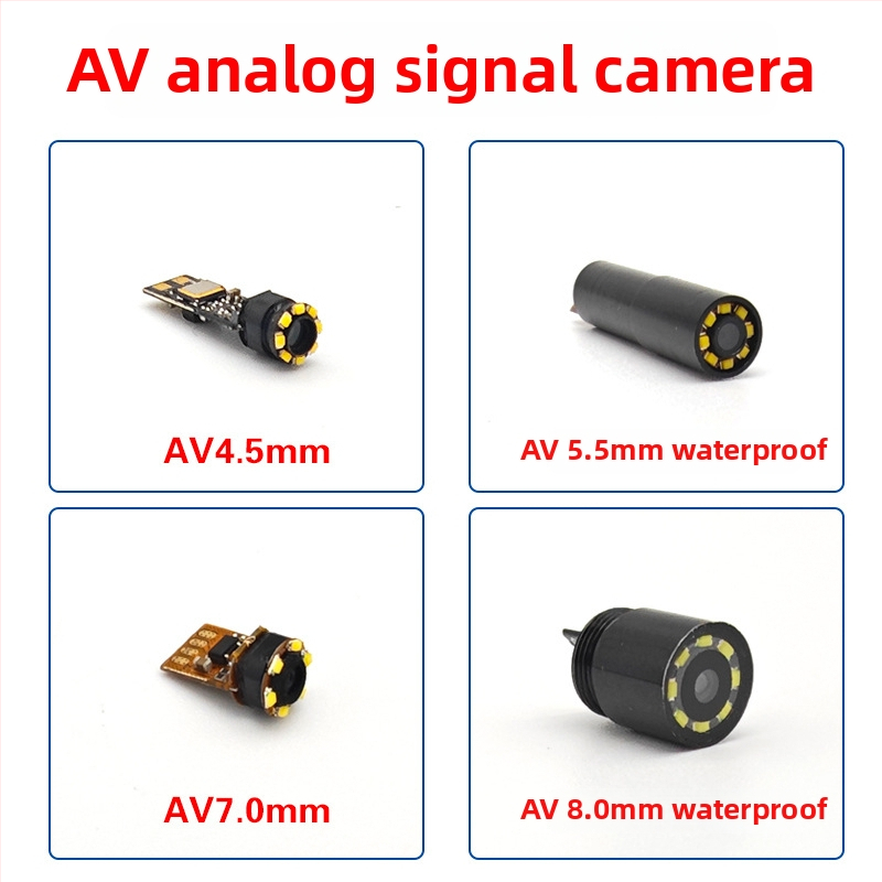 Modul de cameră endoscop AV, ultra-compact, la nivel industrial, achiziție semnal analog, macroimagini cu definiție înaltă