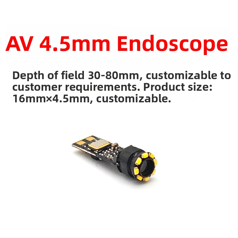 Modul de cameră endoscop AV, ultra-compact, la nivel industrial, achiziție semnal analog, macroimagini cu definiție înaltă