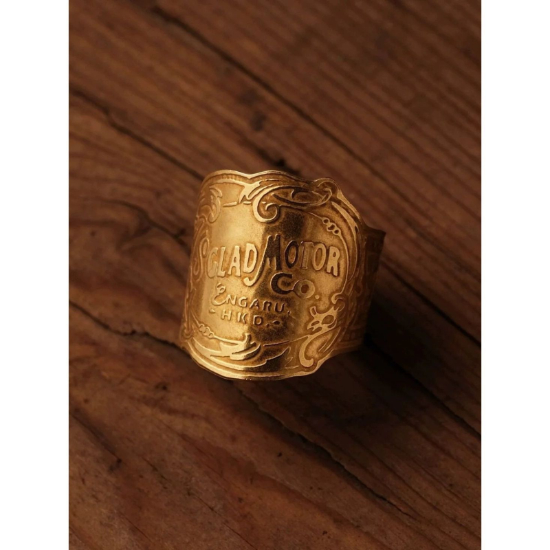 Cataramă din alamă pentru șal, pătrată, cu inel reglabil, textură vintage, accesoriu premium -X