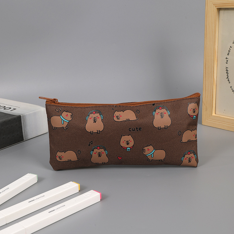 Penar Oxford cu capybara drăguță, pentru elevi, stil coreean