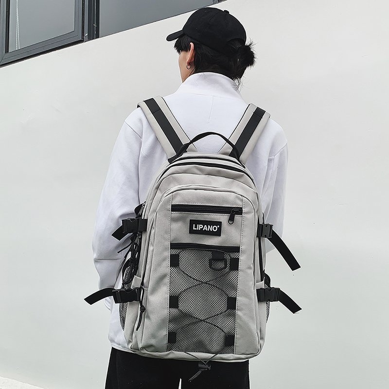 Rucsac japonez Harajuku INS, stil urban, capacitate mare pentru elevi de liceu