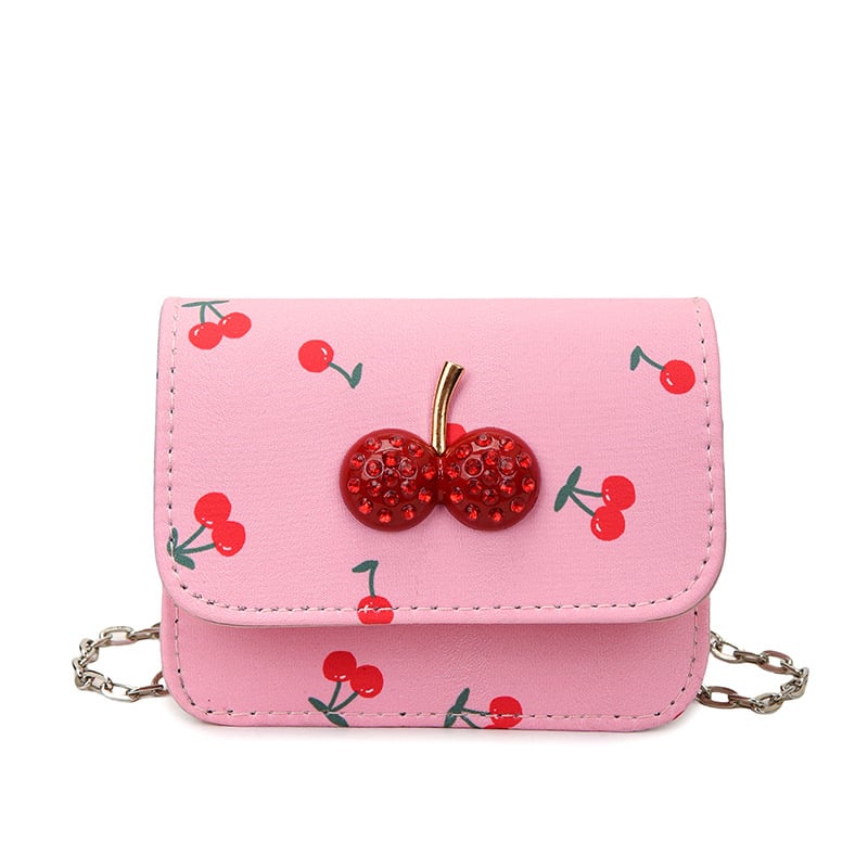 Geantă satchel pentru femei, proaspătă și casual, cu imprimeu căpșună, mică, tip crossbody, vara 2025