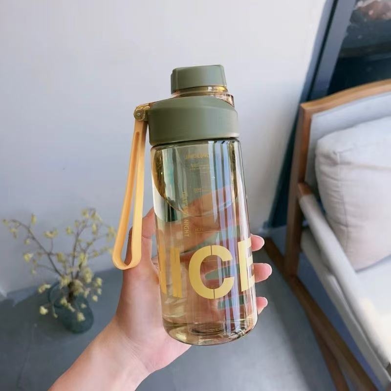 Cană spațială creativă din plastic, 630 ml, pentru sport, pentru studenți