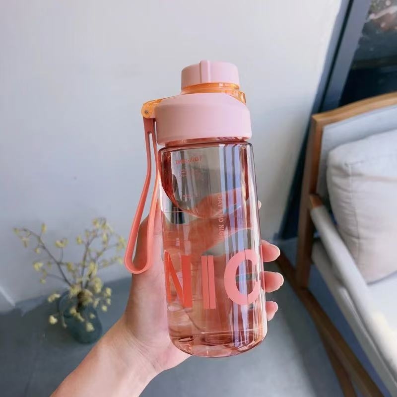 Cană spațială creativă din plastic, 630 ml, pentru sport, pentru studenți