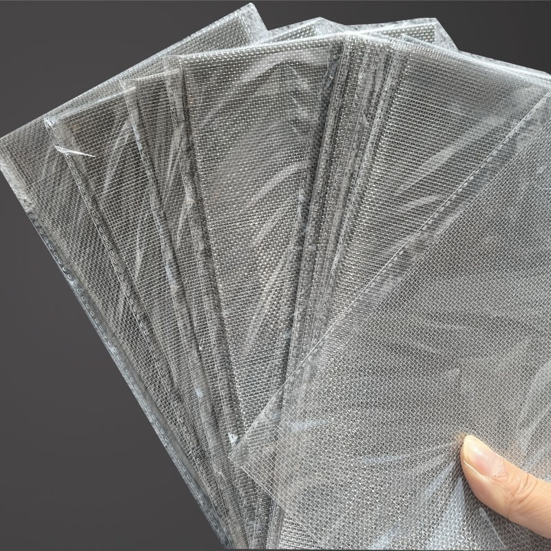 Plasă din oțel inoxidabil pentru sudură la găuri și fisuri ale barei de protecție auto; plasă de reparații din plastic