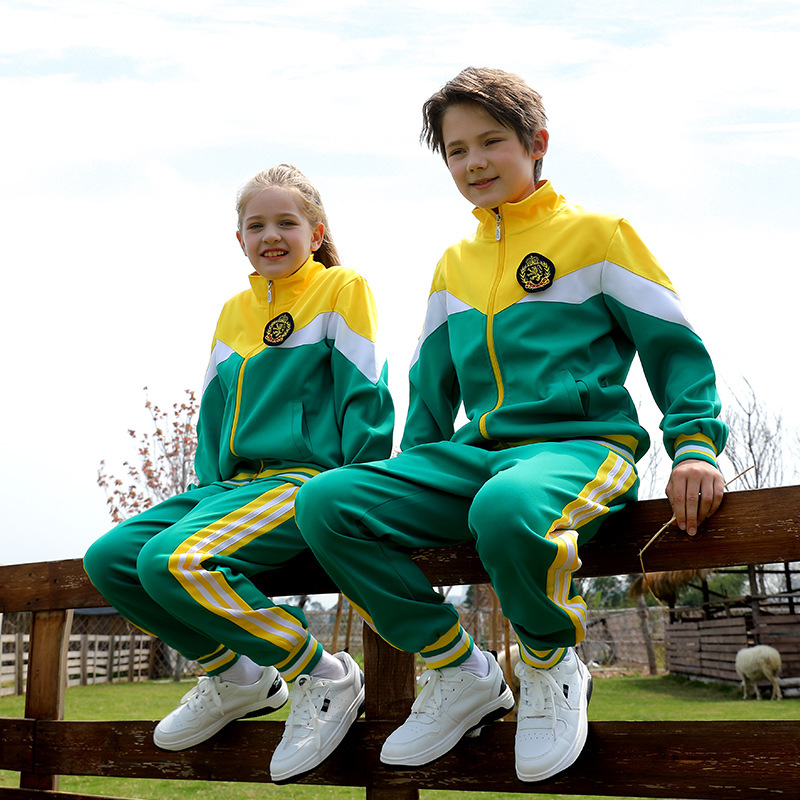 Set unisex de uniforme școlar pentru elevi din învățământul primar și gimnazial, primăvară-toamnă, stil britanic, pentru grădiniță și clasă