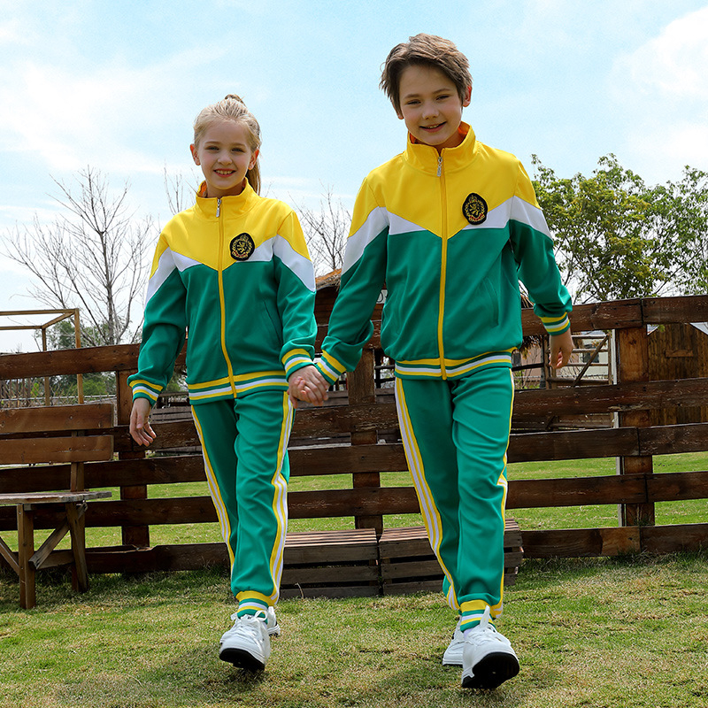 Set unisex de uniforme școlar pentru elevi din învățământul primar și gimnazial, primăvară-toamnă, stil britanic, pentru grădiniță și clasă
