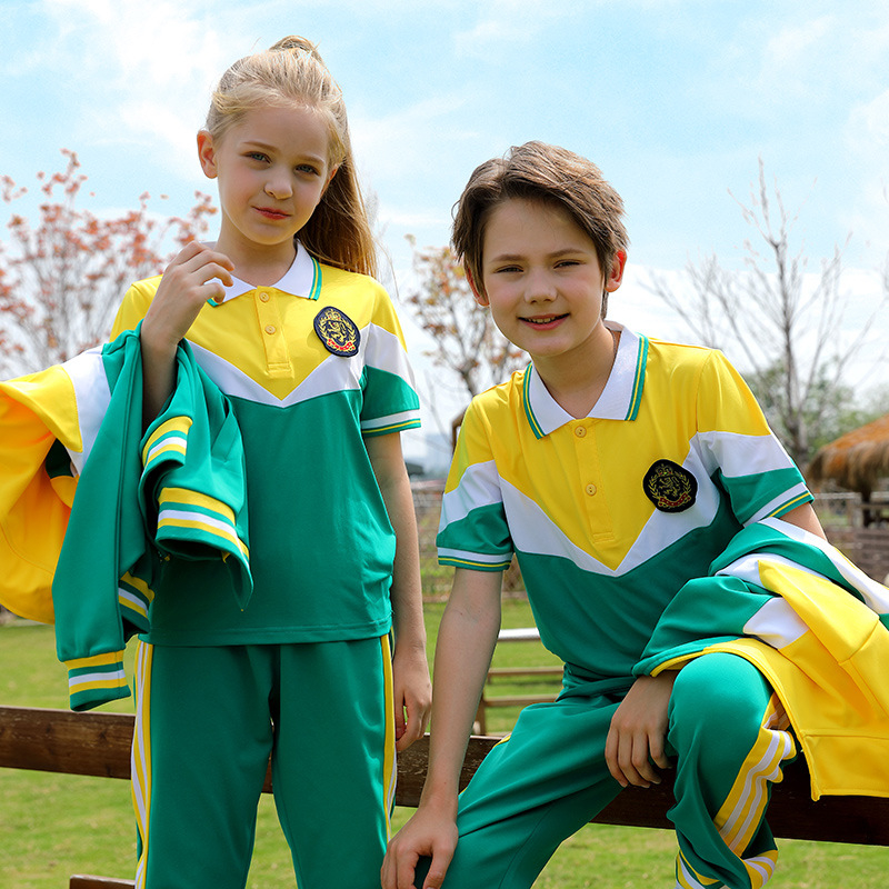 Set unisex de uniforme școlar pentru elevi din învățământul primar și gimnazial, primăvară-toamnă, stil britanic, pentru grădiniță și clasă
