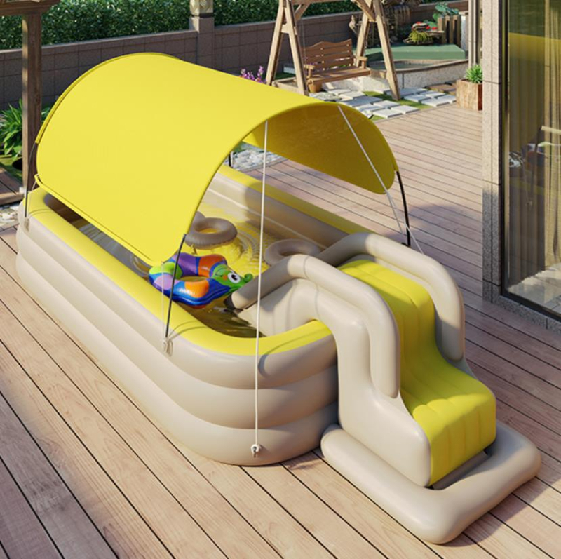 Naduvani PVC bazen za djecu i bebe, za vanjsku upotrebu