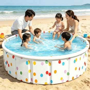 Piscină pliabilă pentru copii, neinflabilă, cadă de baie