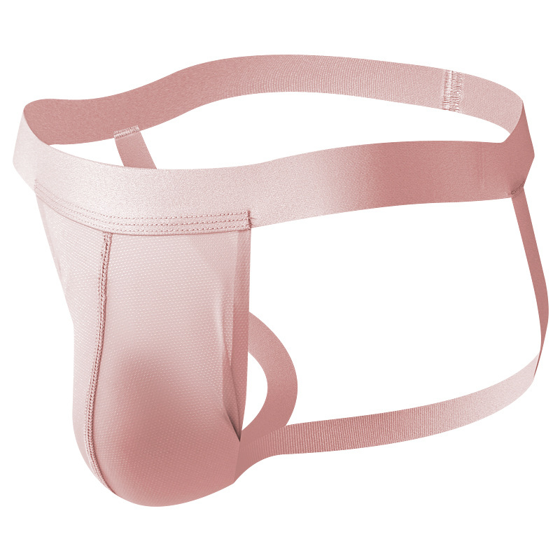 Thong masculin din ice silk, talie joasă, respirabil, uscare rapidă