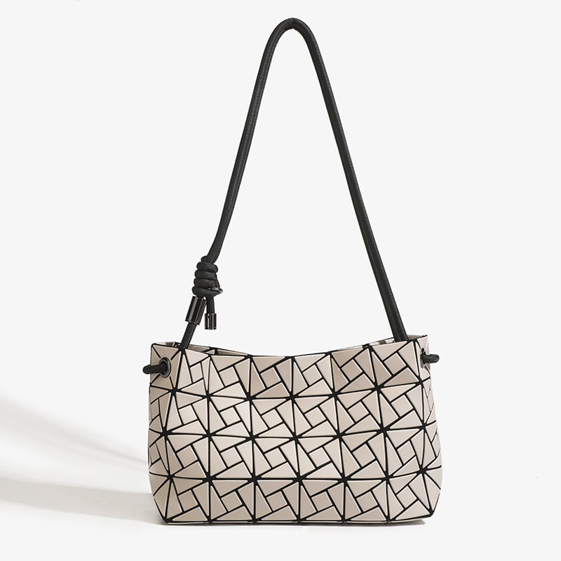 Windmill Tofu Bag, model nou 2024, geantă de damă crossbody cu model geometric în formă de diamant, casual și versatilă