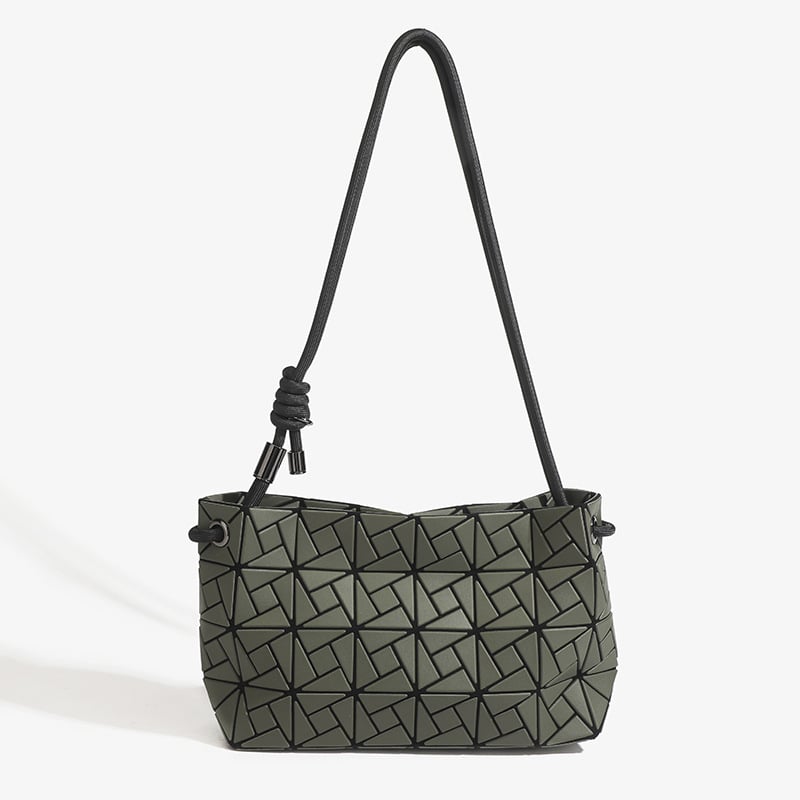 Windmill Tofu Bag, model nou 2024, geantă de damă crossbody cu model geometric în formă de diamant, casual și versatilă
