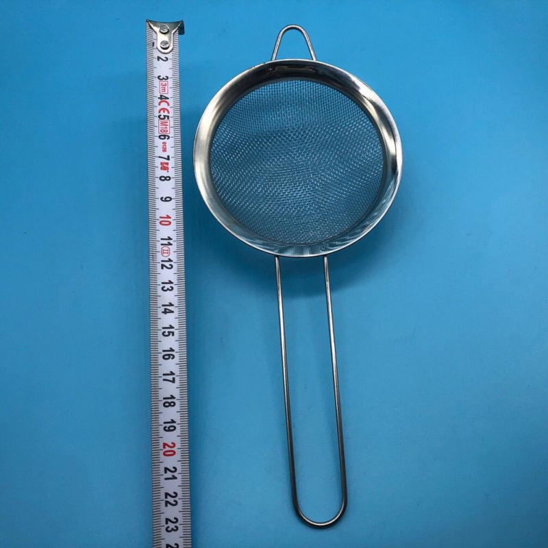 Colander din oțel inoxidabil pentru bucătărie, strecurătoare din plasă pentru făină și lapte de soia