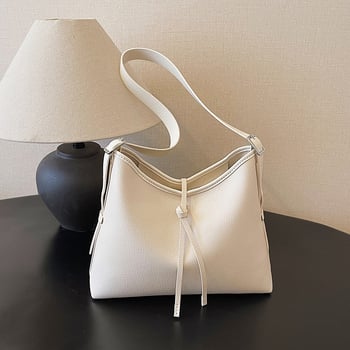 Geantă crossbody pentru femei, urban-retro, realizată manual, cu buzunar mare