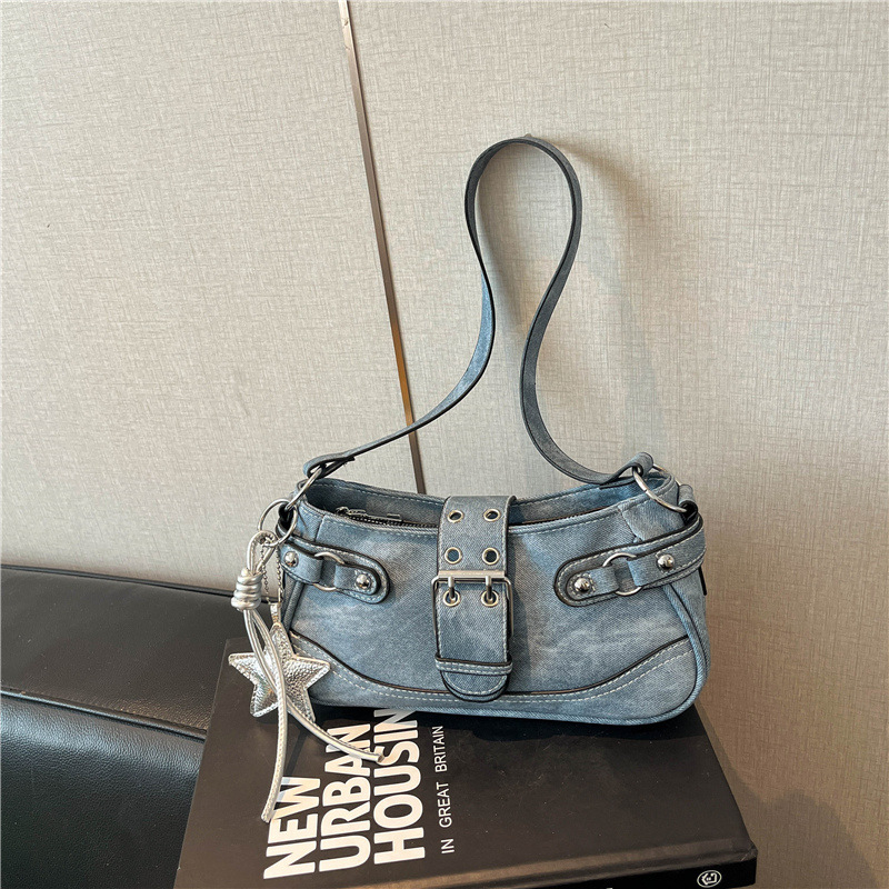 Geantă de damă modernă, în formă de semilună, 2026 nou stil, geantă crossbody