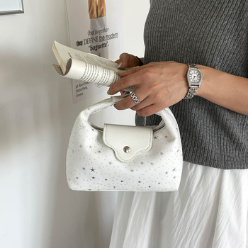 Geantă pentru femei în formă de semilună, stil coreean, vară 2026, crossbody elegantă și proaspătă