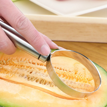 Separator de pulpă din oțel inoxidabil 304 și Îndepărtător de semințe pentru cantalupă, pepene verde și fructul dragonului