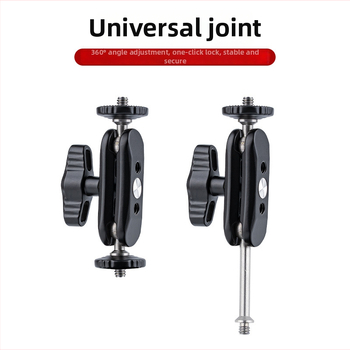 Suport universal cu braț magic pentru cameră DSLR și monitor, clemă multifuncțională pentru fotografiere pe bicicletă cu extensie externă