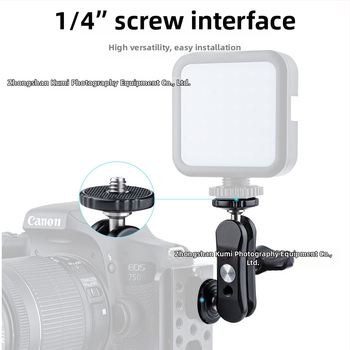 Suport universal cu braț magic pentru cameră DSLR și monitor, clemă multifuncțională pentru fotografiere pe bicicletă cu extensie externă