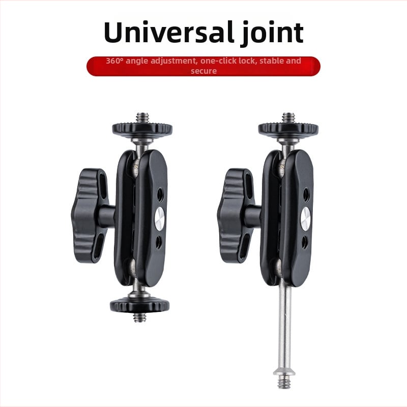 Suport universal cu braț magic pentru cameră DSLR și monitor, clemă multifuncțională pentru fotografiere pe bicicletă cu extensie externă