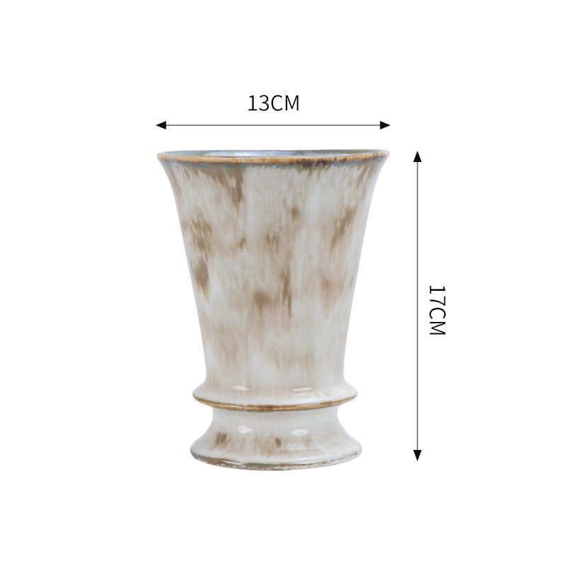 Ghiveci ceramic pentru Phalaenopsis, respirabil, stil nordic, pentru birou și casă