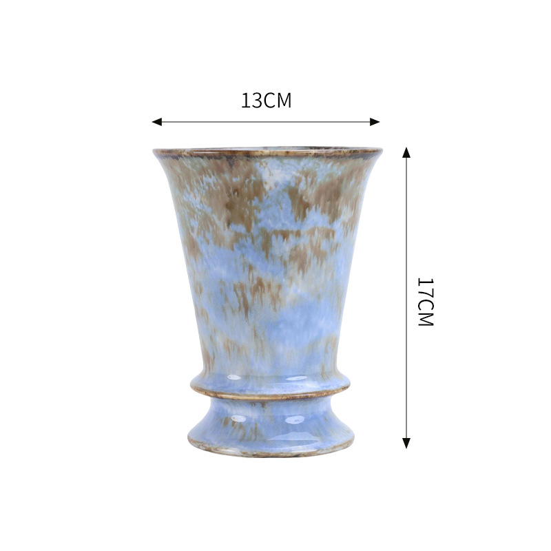 Ghiveci ceramic pentru Phalaenopsis, respirabil, stil nordic, pentru birou și casă