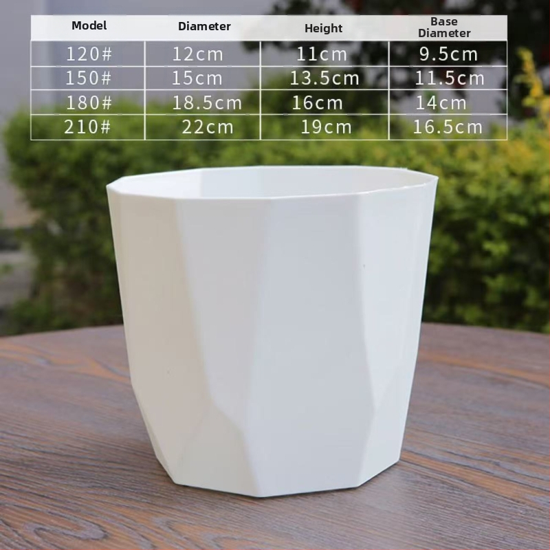 Severský minimalistický kvetináč do domácnosti, imitácia keramiky, zahustená a odolná živica, na ruže a sukulenty, kvetináč s ochranou proti koreňom