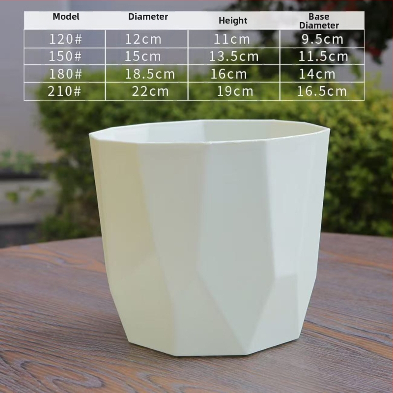 Severský minimalistický kvetináč do domácnosti, imitácia keramiky, zahustená a odolná živica, na ruže a sukulenty, kvetináč s ochranou proti koreňom