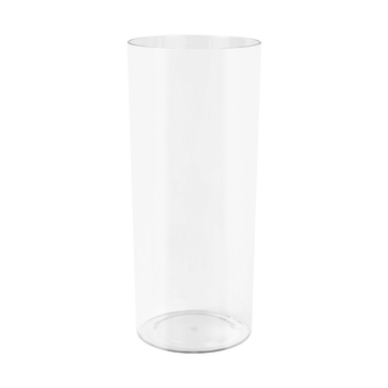 Vas hidroponic din acril transparent pentru living, rezistentă la impact, bazin adânc, design lux ușor.
