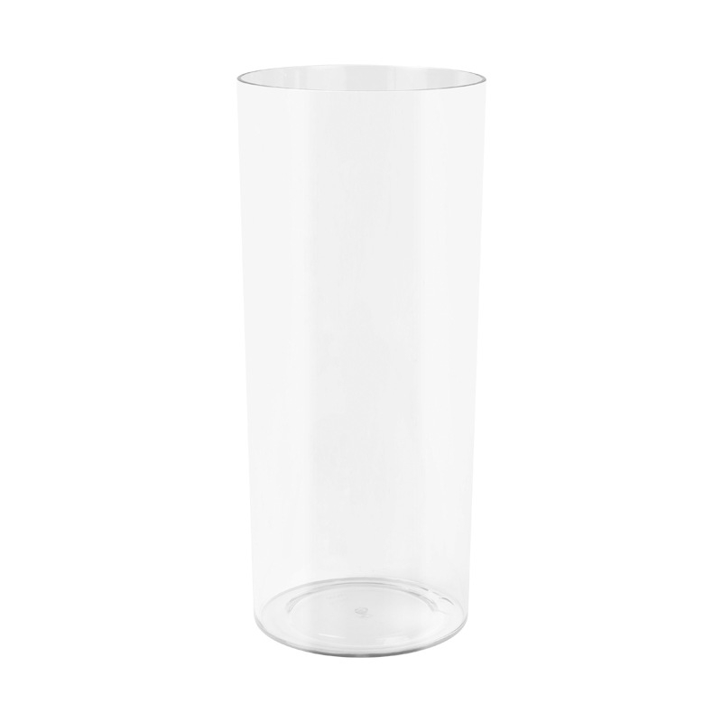 Vas hidroponic din acril transparent pentru living, rezistentă la impact, bazin adânc, design lux ușor.