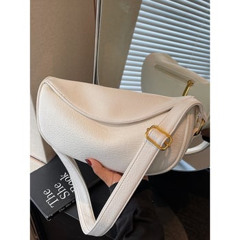 Geantă Dumpling – casual, moale, retro, mini crossbody pentru femei, stil urban, PU