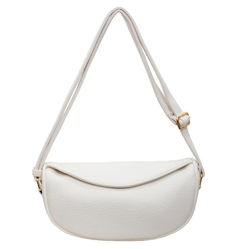 Geantă Dumpling – casual, moale, retro, mini crossbody pentru femei, stil urban, PU