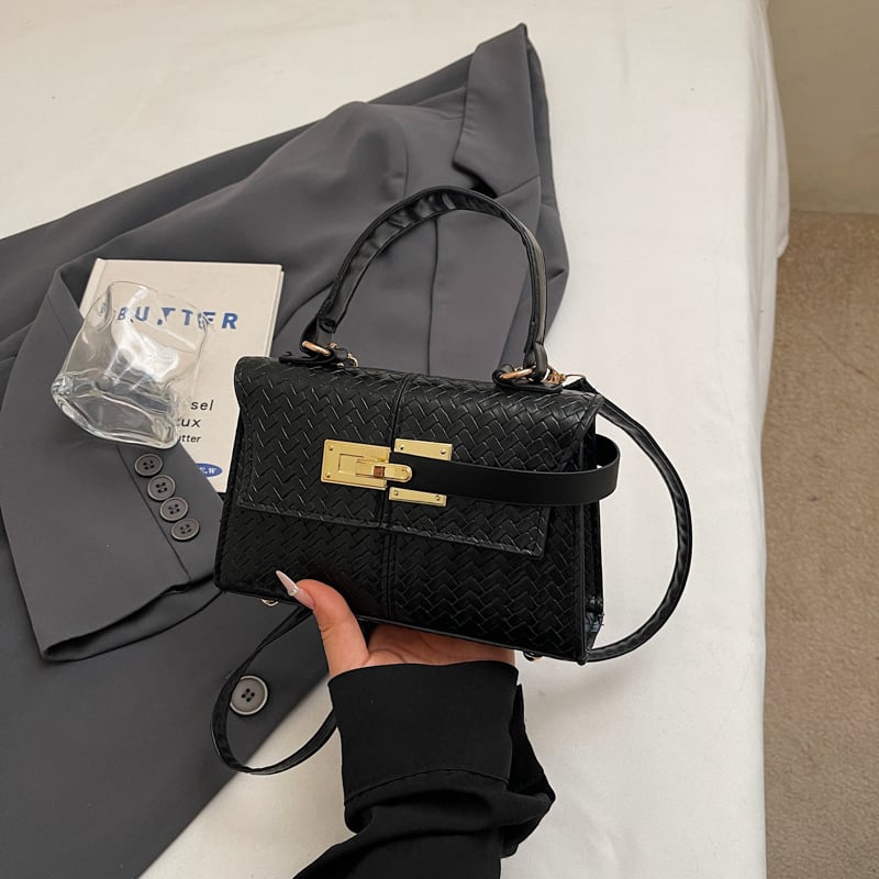 Geantă Kelly în stil coreean, design de nișă, culoare uni, pentru mână sau crossbody, pentru femei, primăvara 2026