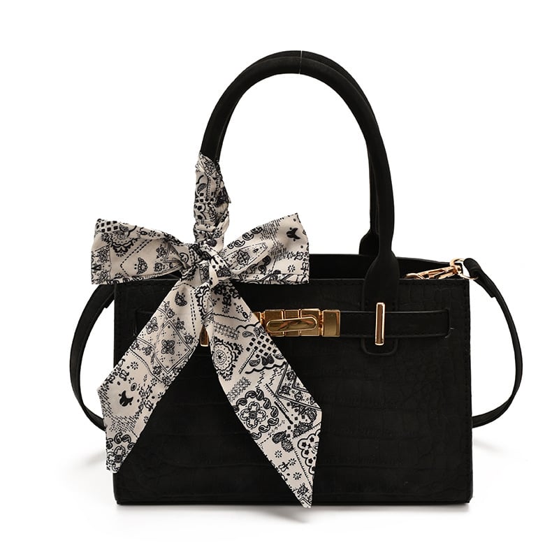 Geantă Kelly cu model crocodil, elegantă și versatilă pentru femei, pentru umăr sau crossbody